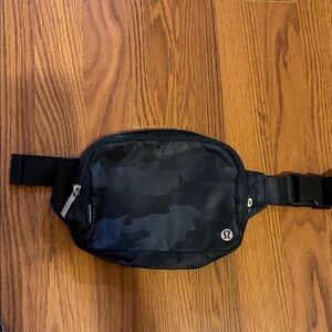 Lululemon athletica Black Camo Bag